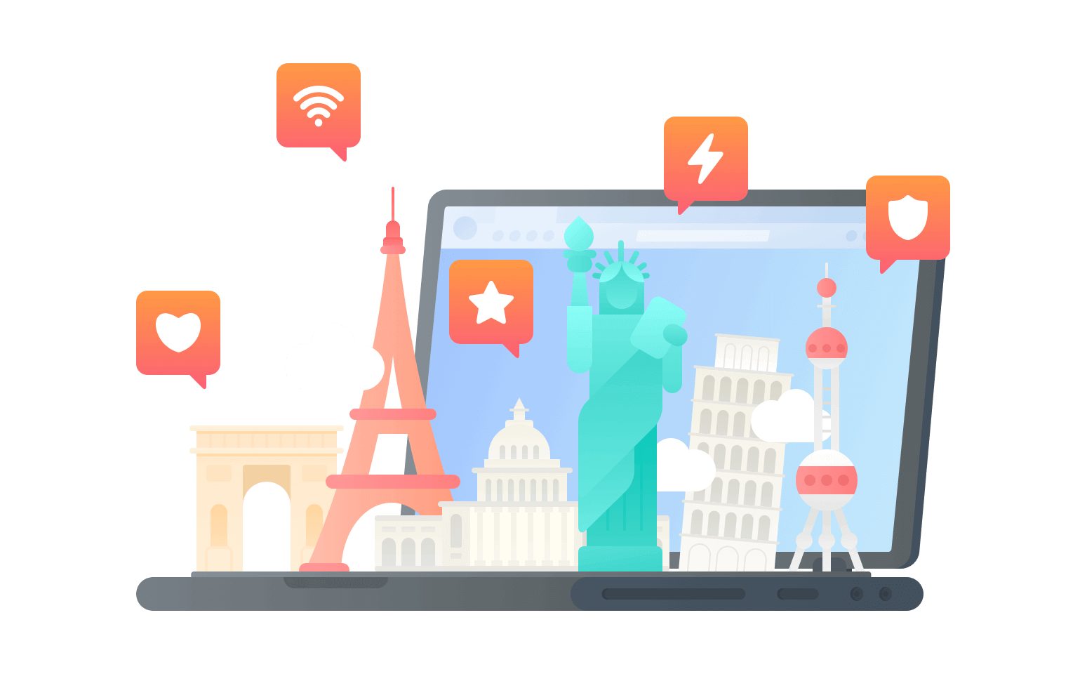 在中非共和国连接到中国vpn - 穿锁回国